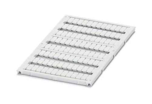 UC1-TM 5 CUS MARKER SHEET, BLANK, 5.2MM, WHITE, TB PHOENIX CONTACT