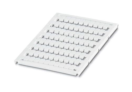 UC2F-TM 6 MARKER SHEET, BLANK, 6MM, WHITE, TB PHOENIX CONTACT
