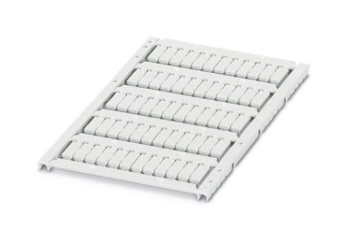 UCT6M-TM 5 MARKER SHEET, BLANK, 5.2MM, WHITE, TB PHOENIX CONTACT