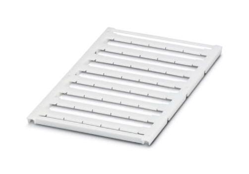 UC-TMF 12 MARKER SHEET, BLANK, 12MM, WHITE, TB PHOENIX CONTACT