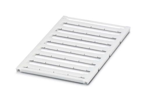 UC-TMF 16 CUS MARKER SHEET, BLANK, 16MM, WHITE, TB PHOENIX CONTACT