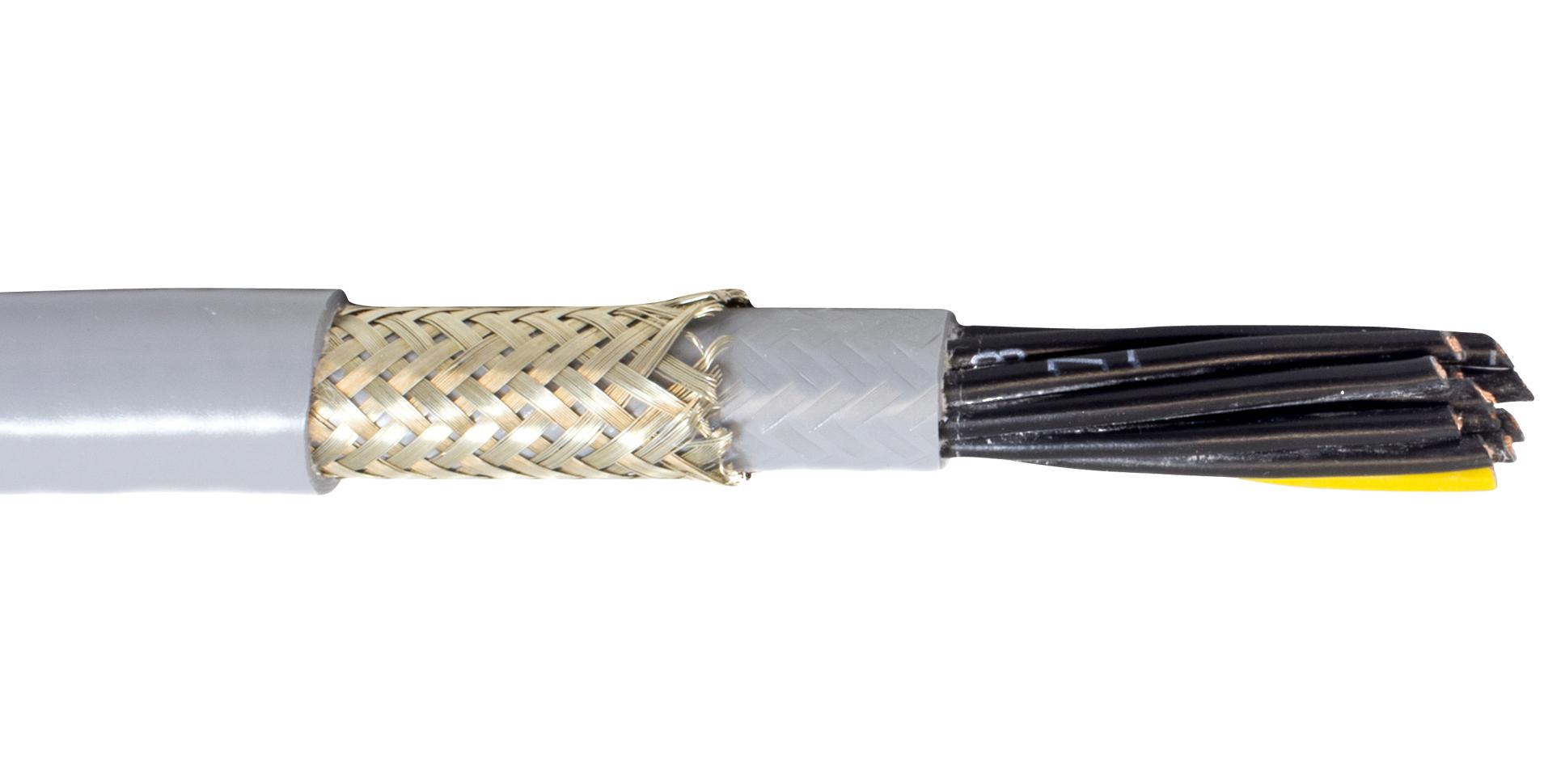 65412CY SL005 SHLD CABLE, 12COND, 2.08MM2, 30M ALPHA WIRE