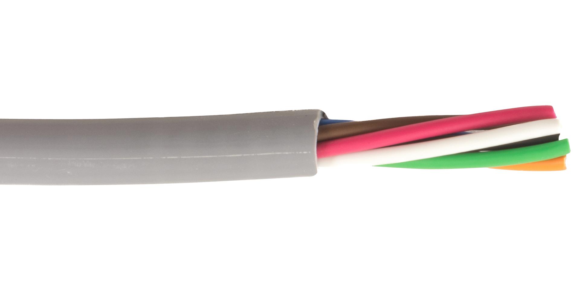 1177L SL001 UNSHLD FLEX CABLE, 7COND, 0.35MM2, 305M ALPHA WIRE