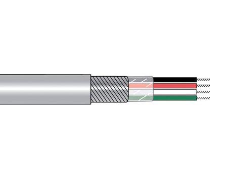 2256/3 SL005 SHLD FLEX CABLE, 3COND, 20AWG, 30M ALPHA WIRE