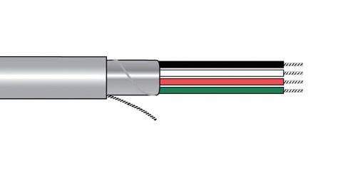 6300/10 SL001 SHLD FLEX CABLE, 10COND, 24AWG, 305M ALPHA WIRE
