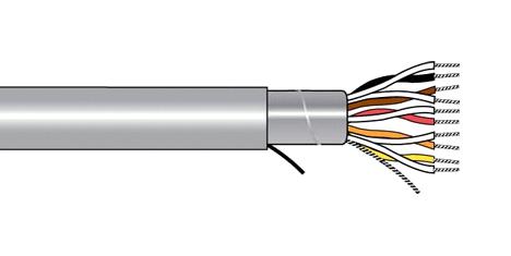 5693 SL005 SHLD MULTIPAIR, 5 PAIR, 26AWG, 30M ALPHA WIRE