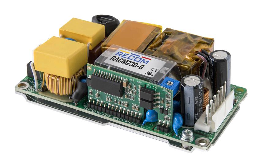 RACM230-12SG POWER SUPPLY, AC-DC, 12V, 19.17A RECOM POWER