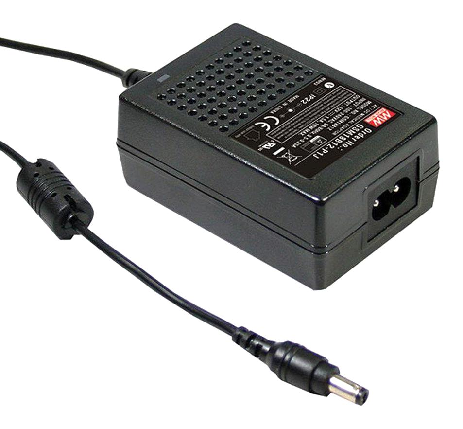 GSM36B07-P1J ADAPTER, AC-DC, 7.5V, 4.32A MEAN WELL