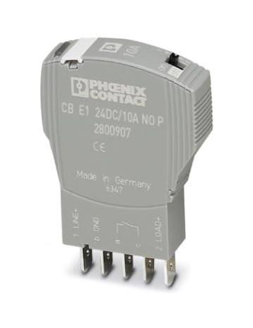 CB E1 24DC/10A NO P ELECTRONIC CKT BREAKER, 10A, 24VDC, 1P PHOENIX CONTACT