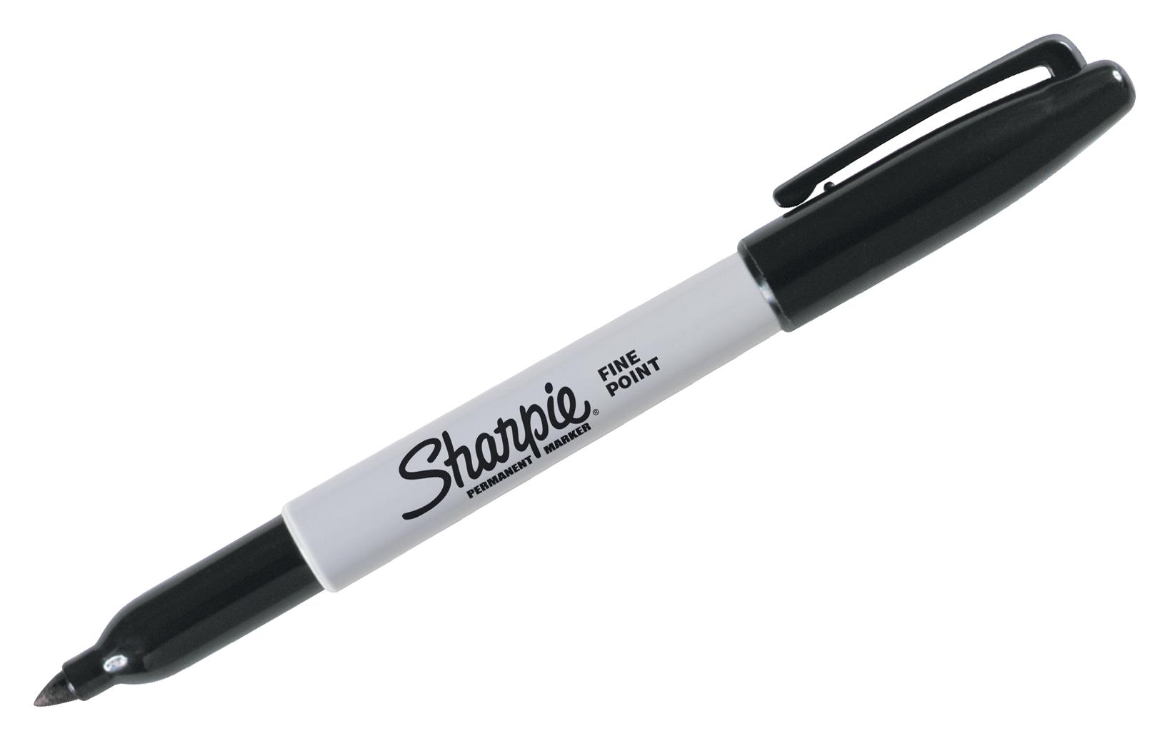 1985857 PERMANENT MARKER, FINE TIP, BLACK SHARPIE