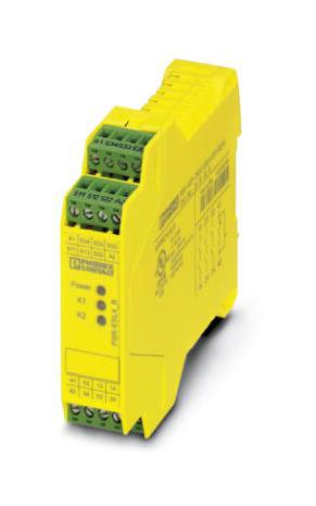 PSR-SCP- 24UC/ESL4/3X1/1X2/B SAFETY RELAY, 3PST-NO/SPST-NC, 24V, 6A PHOENIX CONTACT