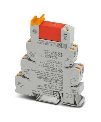 PLC-RPT-12DC/21-21/EX POWER RELAY, DPDT, 12VDC, 6A, DIN RAIL PHOENIX CONTACT