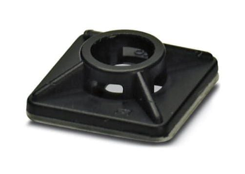 WT-BASE LS HF 4 BK CABLE BINDER BASE, BLACK, 19MM PHOENIX CONTACT