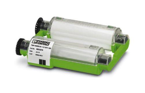 TMP-RIBBON 110 WH 100 INK RIBBON, CARTRIDGE, WHITE PHOENIX CONTACT