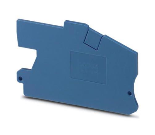 D-PTN 6 END COVER, N DISCONNECT TB, BLUE PHOENIX CONTACT