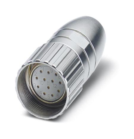 RC-12S1N8A80LA CIRCULAR CONNECTOR, PLUG, 12POS, CABLE PHOENIX CONTACT