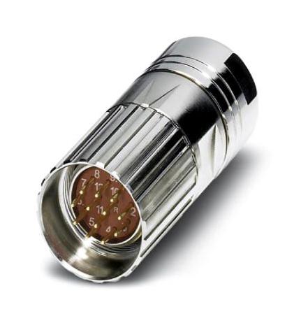 RF-17P1N8A8003 CIRCULAR CONNECTOR, PLUG, 17POS, CABLE PHOENIX CONTACT