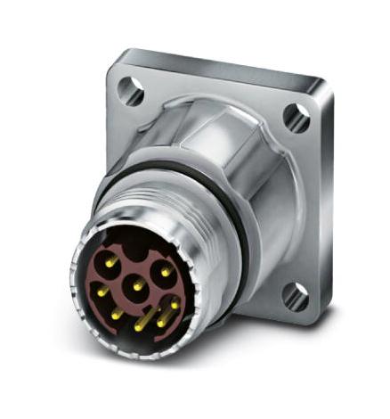 ST-08P1N8AWK00S CIRCULAR CONNECTOR, RCPT, 8POS, FLANGE PHOENIX CONTACT