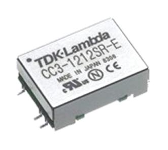 CC-3-2412DR-E DC-DC CONVERTER, 2 O/P, 12V, 0.125A TDK-LAMBDA