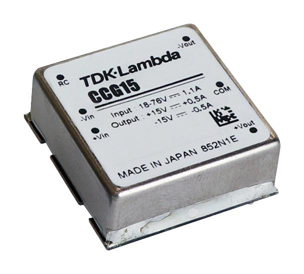 CCG-30-48-12D DC-DC CONVERTER, 2 O/P, 12V, 1.25A TDK-LAMBDA