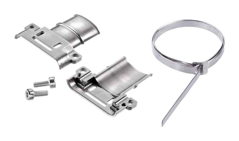 G125-9641600 BACKSHELL KIT, PLUG, 180DEG, ALUMINIUM HARWIN