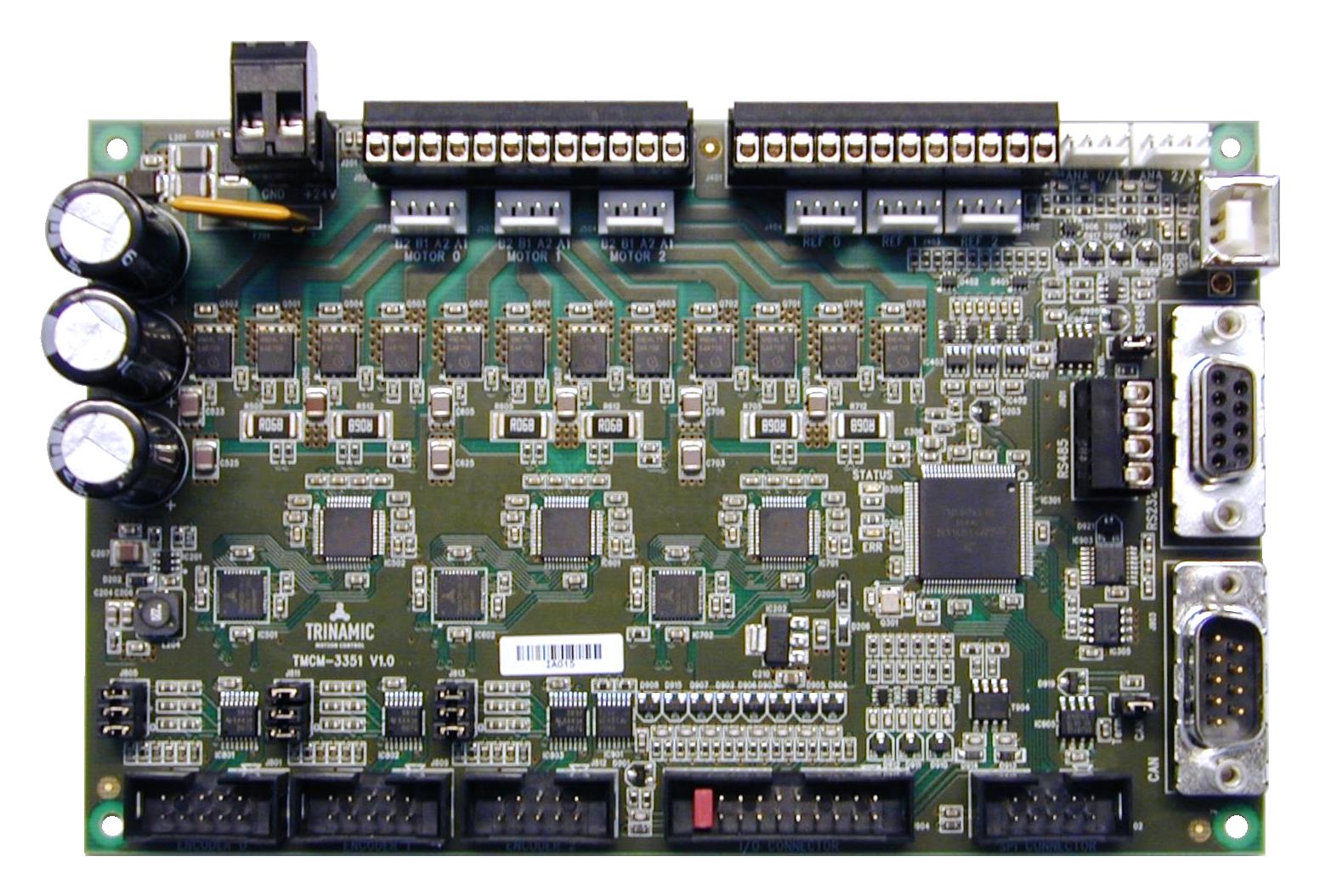 TMCM-3351-CANOPEN STEPPER MOTOR CTRL, CANOPEN, 2PH, 3A/28V TRINAMIC / ANALOG DEVICES