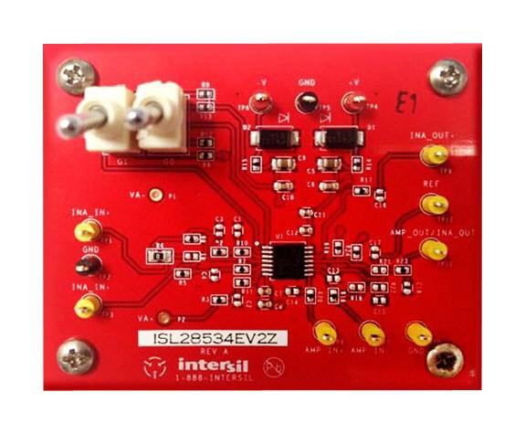 ISL28634EV2Z EVAL BOARD, INSTRUMENTATION AMPLIFIER RENESAS