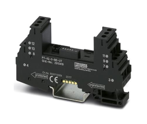 PT-IQ-3-BE-UT BASE ELEMENT, SURGE PROTECTION DEVICE PHOENIX CONTACT