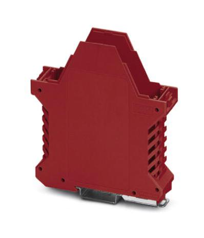 ME 22,5 UT RD MOUNTING BASE, DIN RAIL HOUSING, RED PHOENIX CONTACT