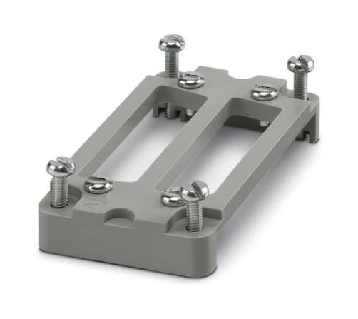 HC-B 10-ADP/2 DSUB 25 ADAPTER PLATE, PA, GREY PHOENIX CONTACT