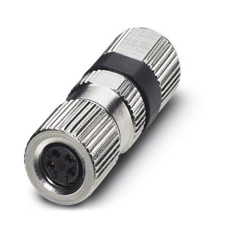 SACC-M 8FS-4PCON CONN, SENSOR, FEMALE, 4 POS PHOENIX CONTACT