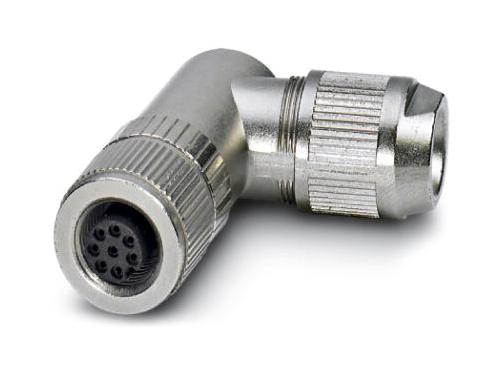 SACC-M12FR-8Q SH CONN, SENSOR, FEMALE, 8 POS, IDC PHOENIX CONTACT