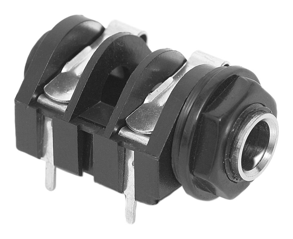 ACJS-PH PHONE CONN, STEREO, JACK, 3POS, PANEL AMPHENOL SINE/TUCHEL