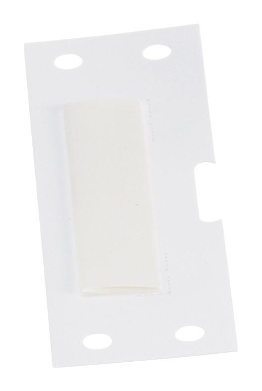 H200X044H1T TT,HEAT SHRINK,2"X.44",.25" DIA,WH,500PC PANDUIT