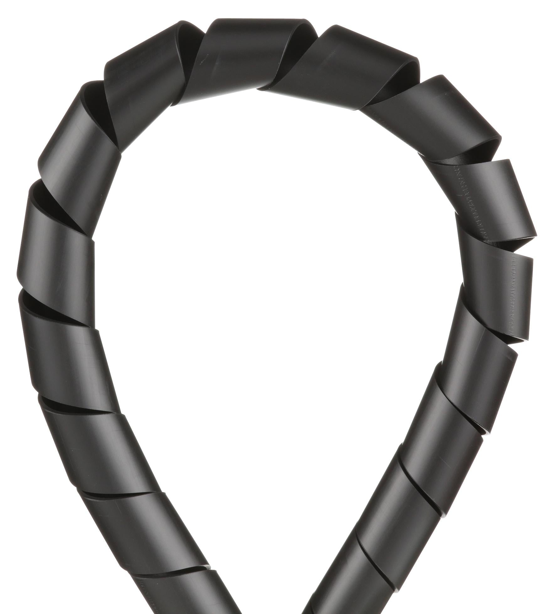 T100P-C0 SPIRAL WRAP,1" X100',POLYPROP,BLK,1RL PANDUIT