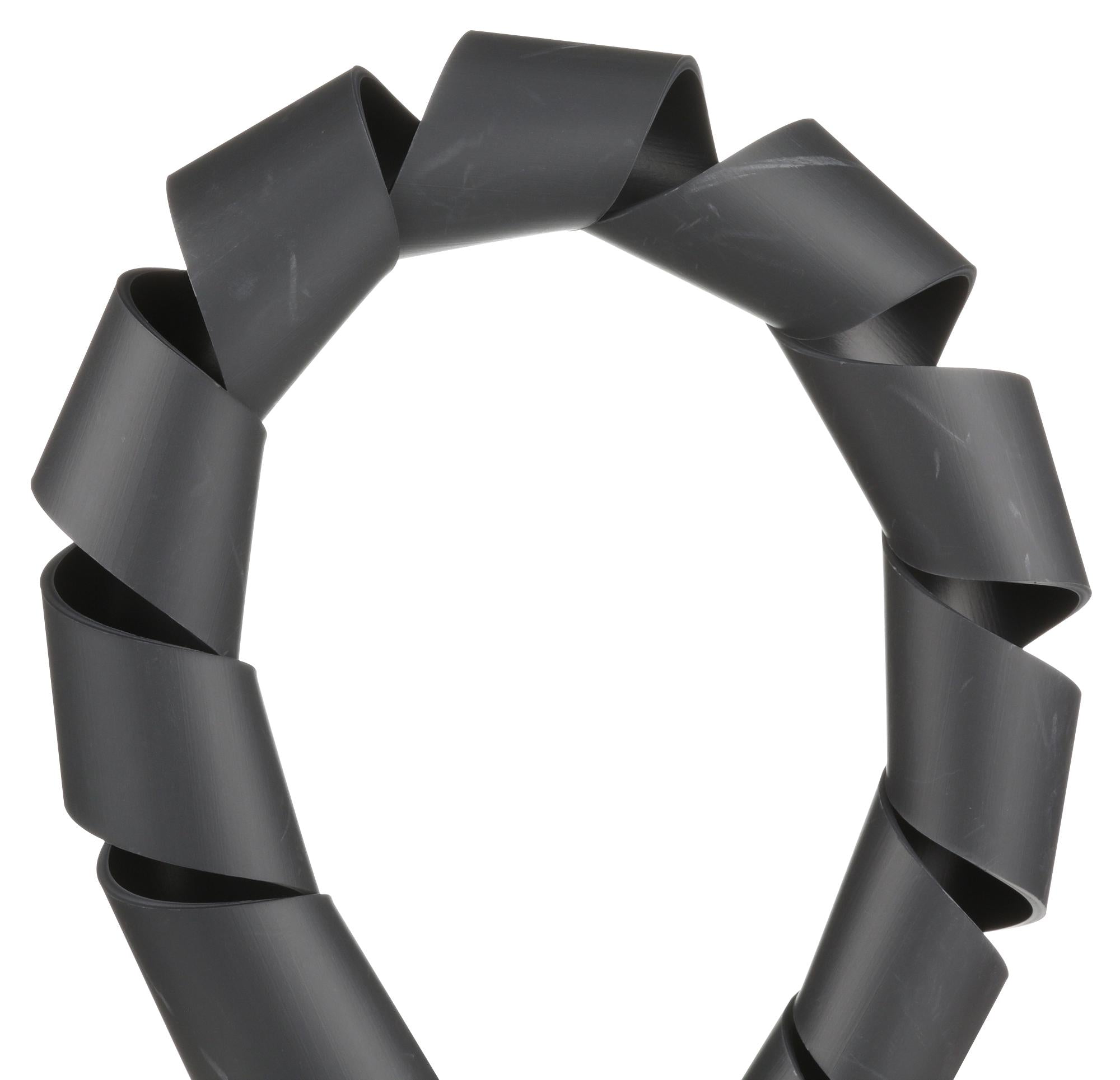 T19FR-C20Y SPIRAL WRAP, FR, .19" X 100', BLK,1RL PANDUIT