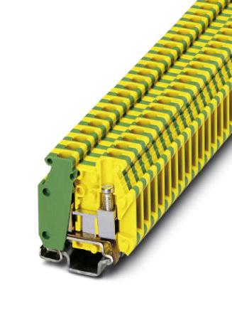 MBK 3/E-Z-PE DIN RAIL TB, SCREW, 2POS, 24-12AWG PHOENIX CONTACT