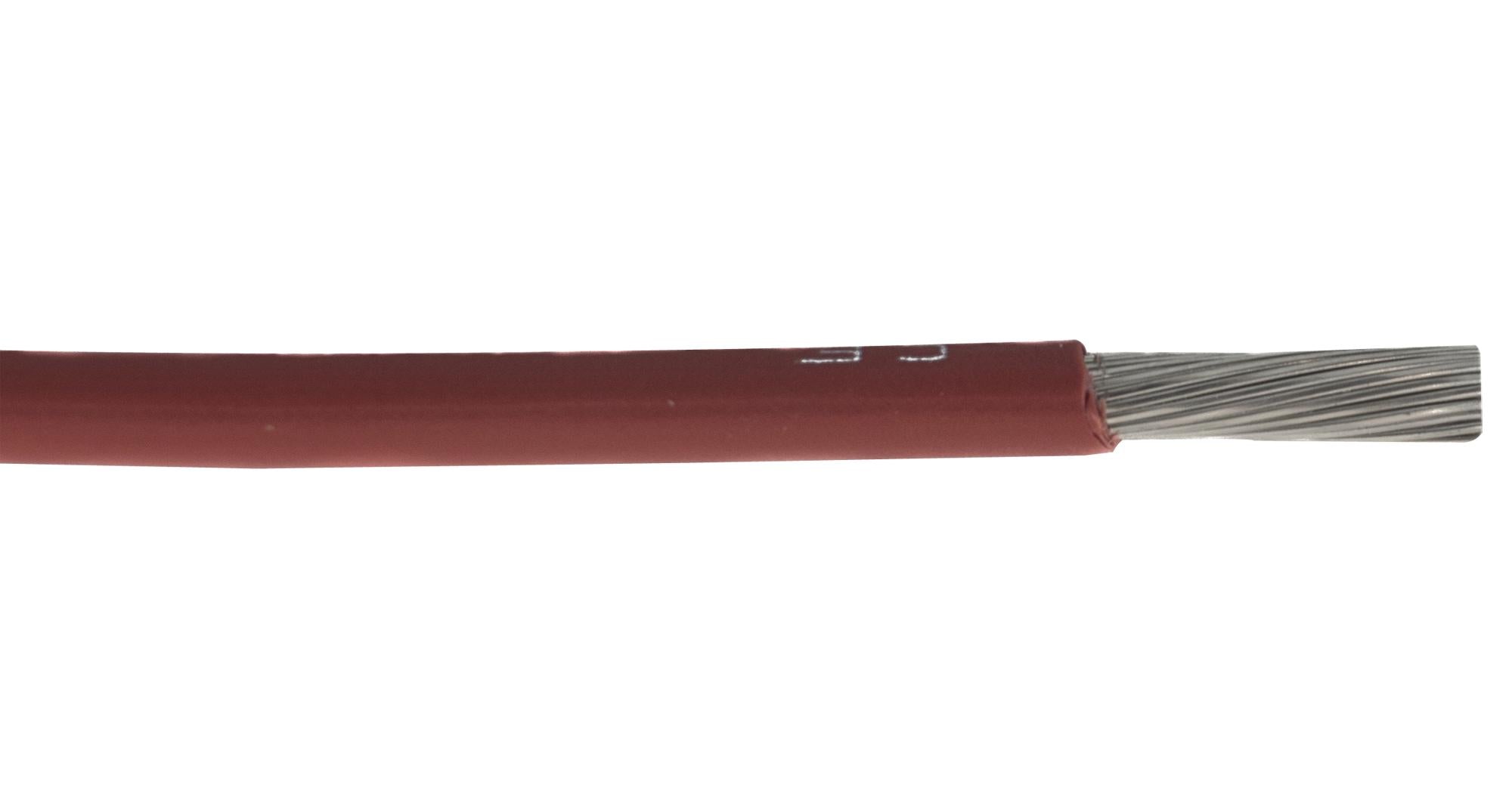 67075 BR033 HOOK-UP WIRE, 0.75MM2, BROWN, 100M ALPHA WIRE