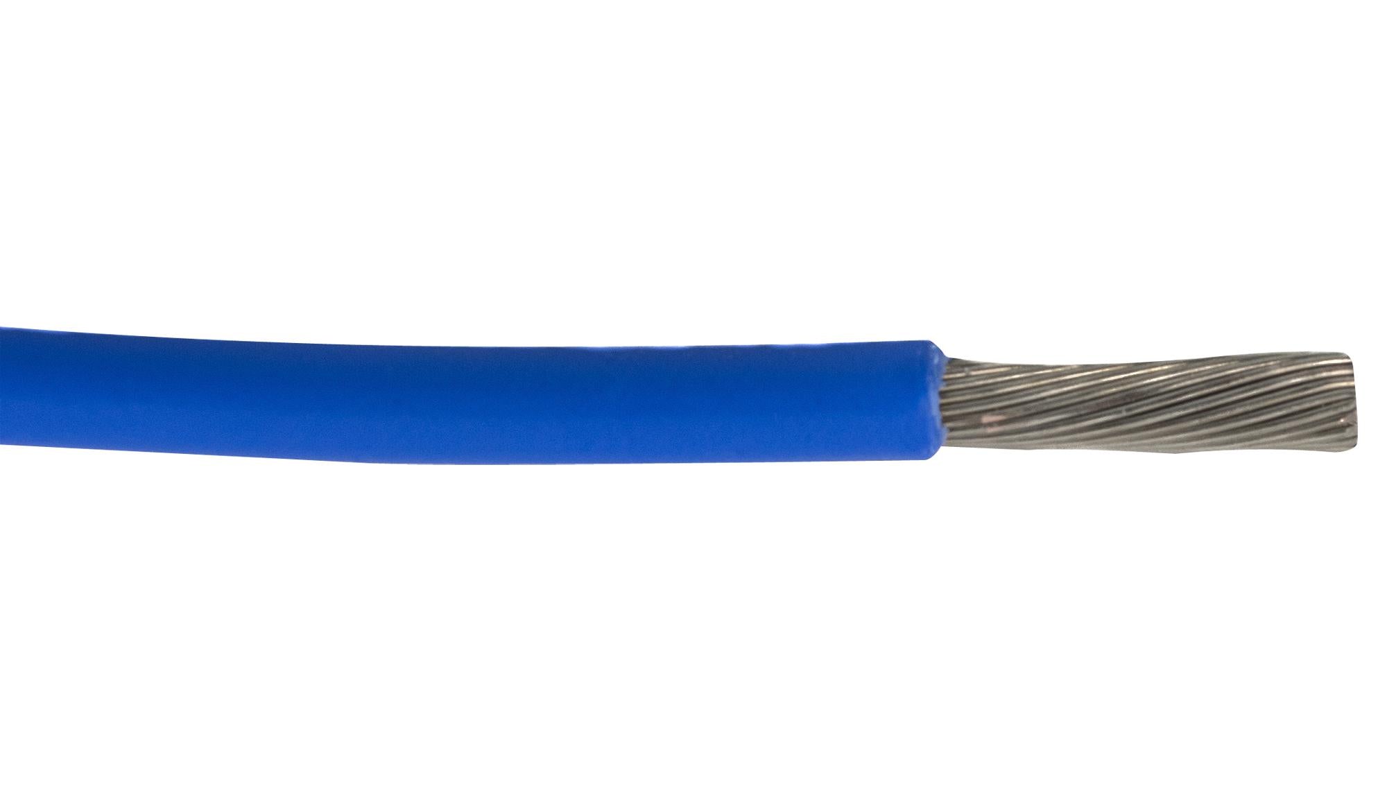 67250 BL033 HOOK-UP WIRE, 2.5MM2, BLUE, 100M ALPHA WIRE