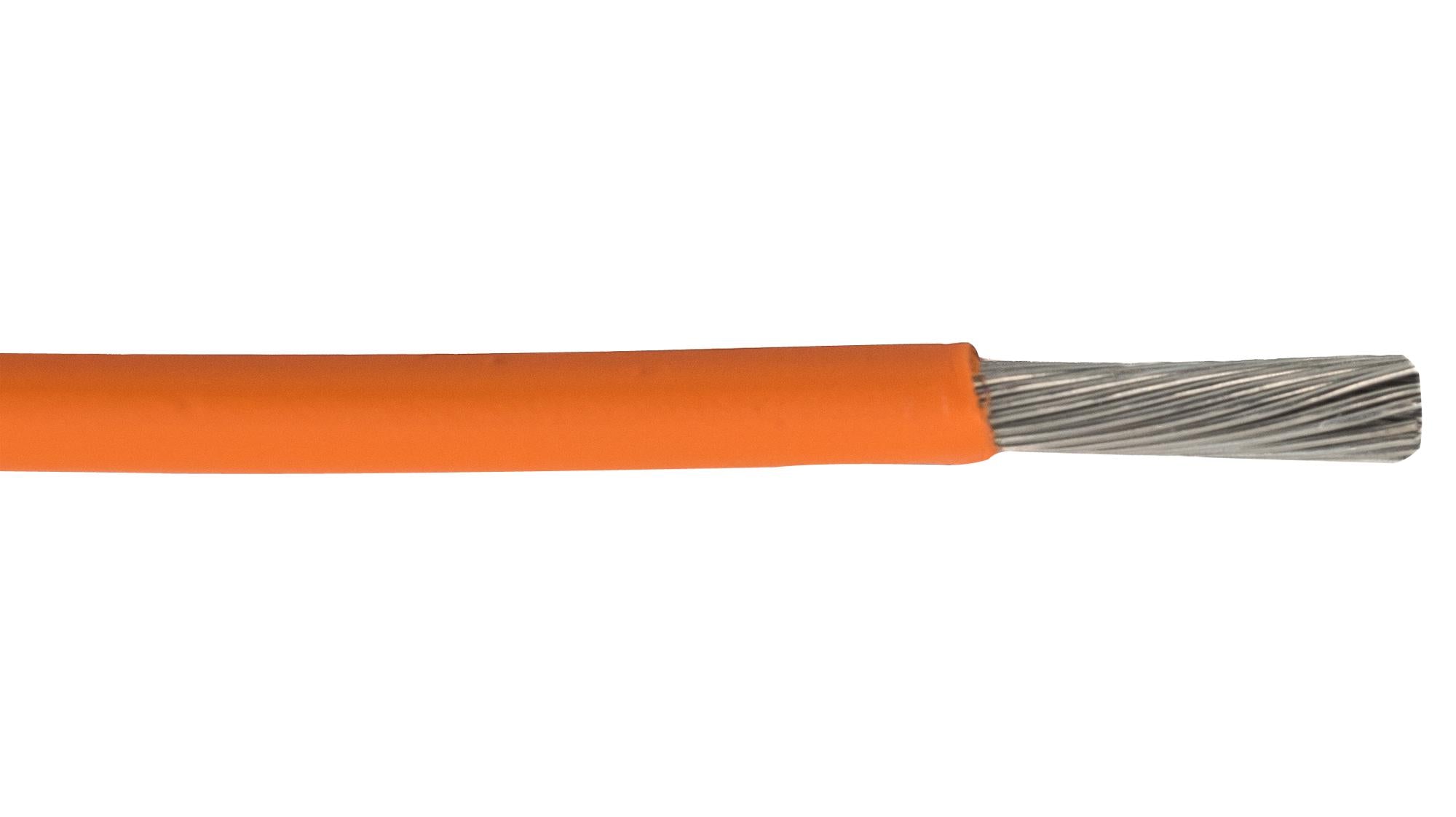 67075 OR033 HOOK-UP WIRE, 0.75MM2, ORANGE, 100M ALPHA WIRE