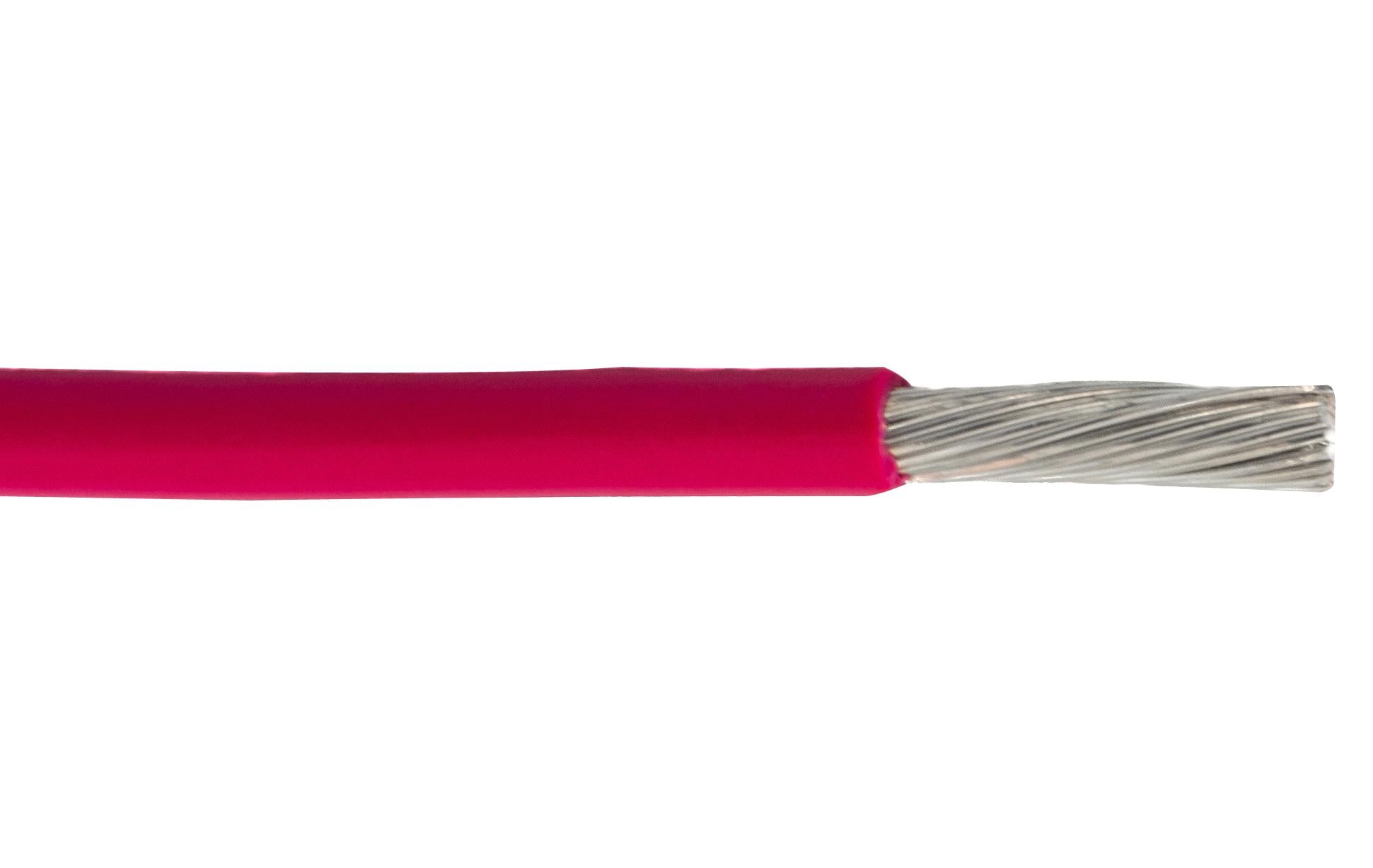 67250 RD321 HOOK-UP WIRE, 2.5MM2, RED, 164FT ALPHA WIRE