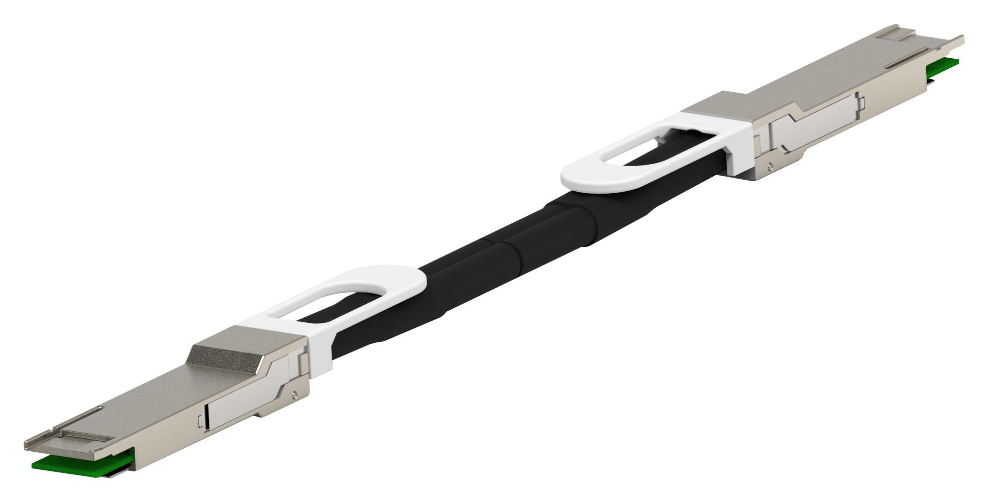 2323767-4 I/O CABLE, QSFP-DD 76P PLUG-PLUG, 2.5M TE CONNECTIVITY