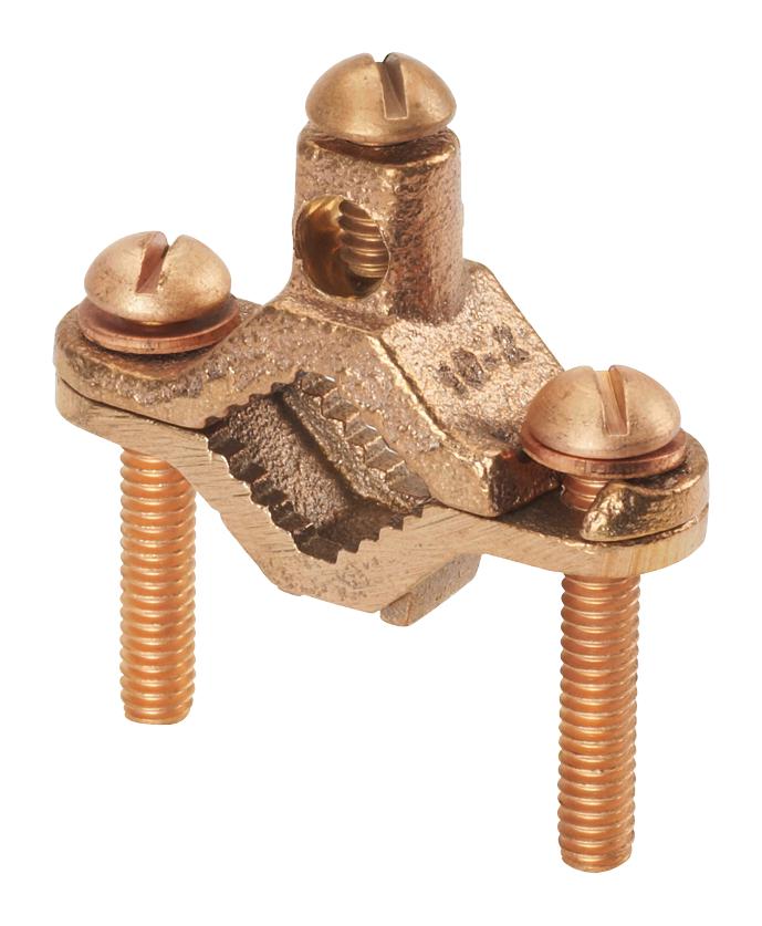 GPC2-1D-C GROUNDING CLAMP, BRONZE, 10-2AWG PANDUIT