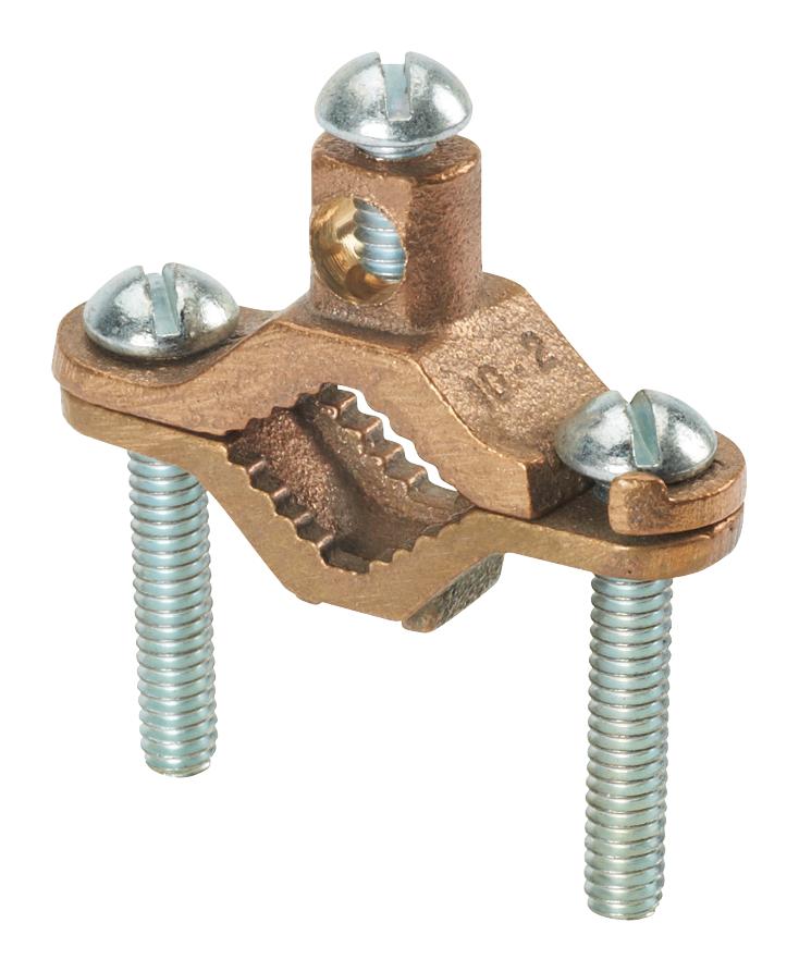 GPC2-1-Q GROUNDING CLAMP, BRONZE, 10-2AWG PANDUIT
