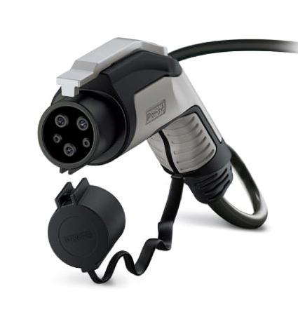 EV-T1G3K-1AC32A-4,0M6,0ESBK01 AC CHARGING CABLE, 4M, 250VAC, 32A, BLK PHOENIX CONTACT