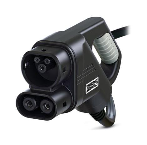 EV-T2M4CC-DC60A-5,0M16ESBK00 DC CHARGING CABLE, 5M, 1KV, 60A, BLK PHOENIX CONTACT