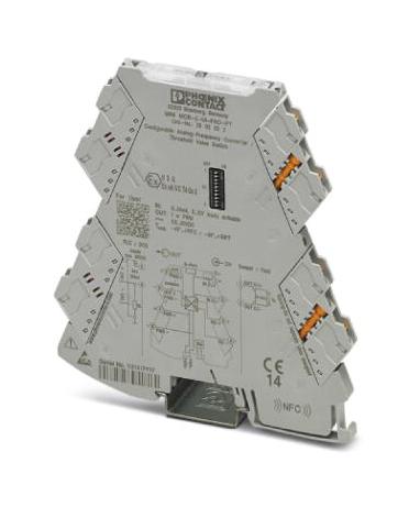 MINI MCR-2-UI-FRO-PT FREQUENCY TRANSDUCER, 1-CH, DIN RAIL PHOENIX CONTACT