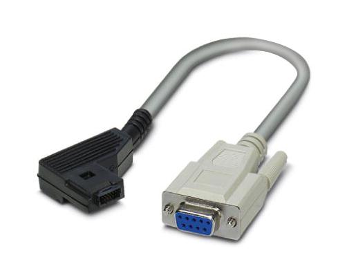 IFS-RS232-DATACABLE CBL ASSY, IFS PLUG-9-D SUB, 2M, GREY PHOENIX CONTACT