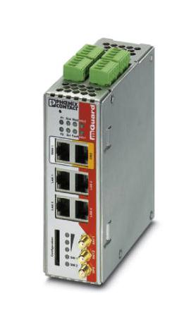 TC MGUARD RS4000 4G VPN SECURITY APPLIANCE, 6PORT, 11VDC-36VDC PHOENIX CONTACT