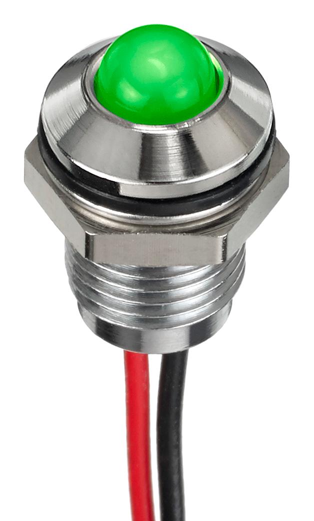 Q6P5CYYRG24E LED PANEL INDICATOR, 6MM, RED/GREEN APEM